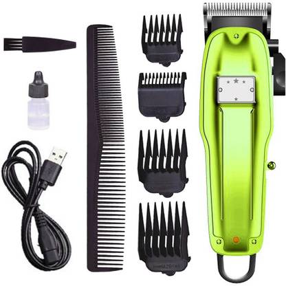 CADF NO.1 Professional Cordless Hair Clipper Men Electric Hair Trimmer Fade Hair Cutter Haircut Machine With Adjustable Blade Trimmer 180 min  Runtime 4 Length Settings