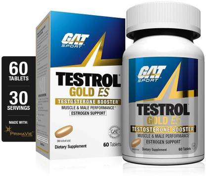 GAT SPORT TESTROL GOLD ES TESTOSTERONE BOOSTER | MUSLCE AND MALE PERFORMANCE