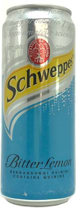 Schweppes Bitter Lemon 320ml Can