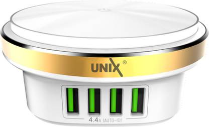 Unix 30 W 4.4 A Wall Charger for Mobile with Detachable Cable