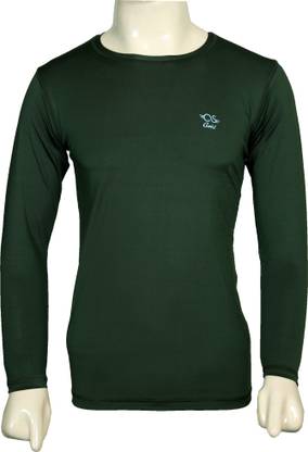 C S GOLD OLIVE GREEN COMPRESSION INNER Men, Women Compression
