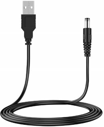 Fedus Micro USB Cable 0.3 m USB to DC Power Cable Charger Cord Barrel Jack USB 2.0 to DC Jack 5.5 x 2.5mm or 5.5 x 2.1mm Power Plug for LED Light Strip, Router, Surveillance, CCTV Wireless IP Camera, Speaker Fan- 12 Inch