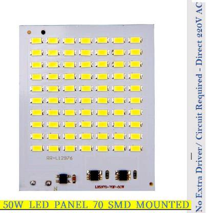 SG Flash 70 SMD led circuit board kit for 50 watt led light or 50w Led flood light outdoor|Light Board|Led Panel|Led Board| Electronic Components Electronic Hobby Kit