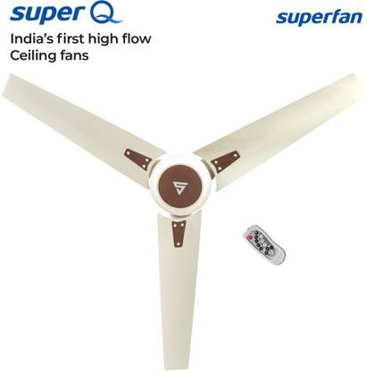 Superfan Super Q with 5 Year Warranty BLDC Motor with Remote 1400 mm Ceiling Fan