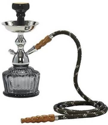 KK Traders Mya QT Pot 12.5 inch Aluminium Hookah