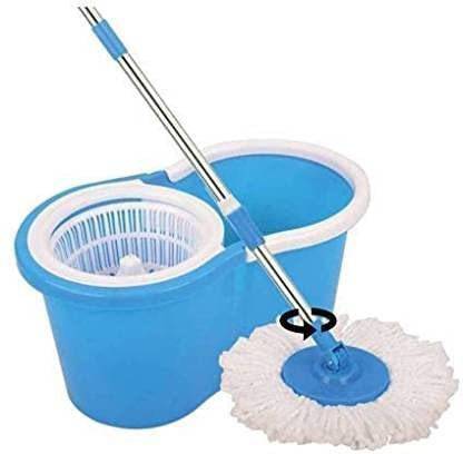 TREANDCARD Gallery Generic Mop Floor Cleaner with Bucket Set Offer for Best 360 Degree Mop Head and Rod