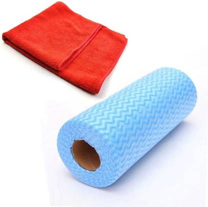 Onlinch Wipe Cleaning Paper Roll with Super Absorbent & Scratch Free Wet and Dry