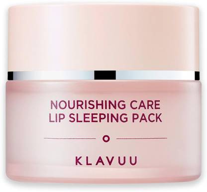 Klavuu Nourishing Care Lip Sleeping Pack- Overnight Exfoliation, for Dry Lips Non-Flavoured