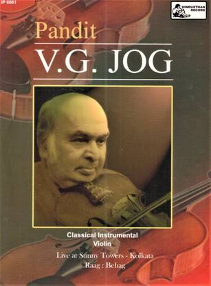 Pandit V. G. Jog- Classical Instrumental Violin Audio CD Standard Edition