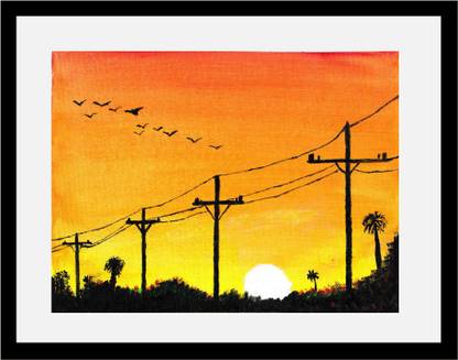ALL IN ONE Canvas 11 inch x 14 inch Painting