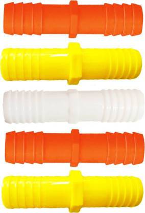 Xavig 1/2 Inch Pipe Jointer 2-Way Coupling Pipe Joint