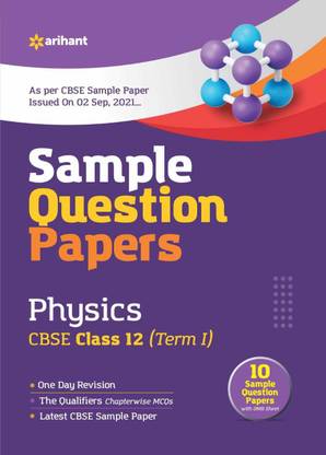 Sample Question Paper Physics Class 12 (Term 1)