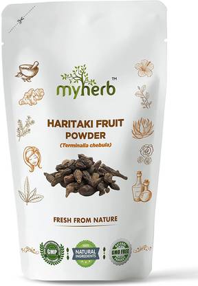 MYHERB 100% pure rganic Haritaki Powder || Terminalia Chebula || Ayurvedic Herb