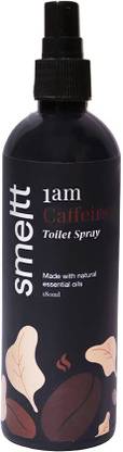 smeltt 1 am Caffeine Toilet Spray, Pre-Poo Spray, Bathroom air freshener with Essential Oils Spray 1 am Caffeine Toilet Spray