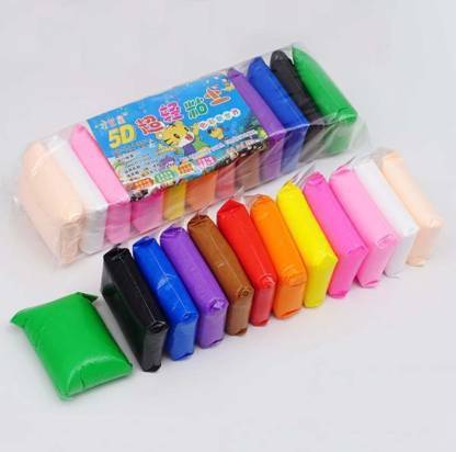F1RSTLY Magic Ultra light Clay 12pcs Air Dry Clay for Kids with Clay Tools Art Clay