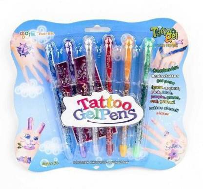 HornFlow TATTOO GEL PEN SET OF 6 Pens