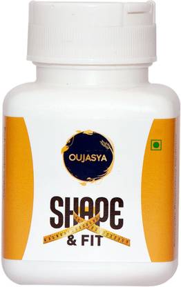 Oujasya Shape & Fit Ayurvedic Capsules for Fat Burn,Appetite Control & Metabolism (60)