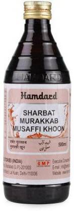 Hamdard Sharbat Murakkab Musaffi Khoon (500ml) 1 Piece