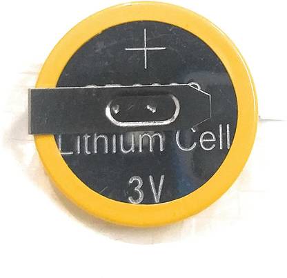 kp CR2032 Lithium  with Leg 3V Button Coin Cell, 220MA with PCB mountanble TAB (Pack of 2)  Battery