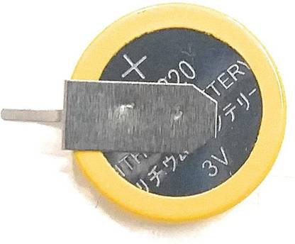 kp CR2012 Lithium  with Leg 3V Button Coin Cell with PCB mountable TAB (Pack of 2)  Battery