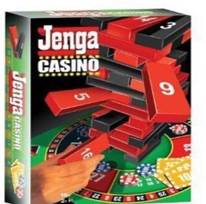 WHITE POPCORN Jenga Casino Board Game Money & Assets Games Board Game