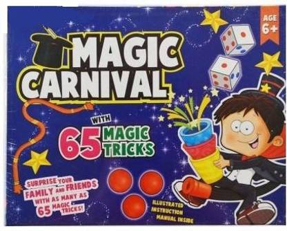 MINTLEAF Magic Carnival Magic Set - 65 Tricks - Magic Illusion Tricks Trick Magician MAGIC KIT Gag Toy Strategy & War Board Game