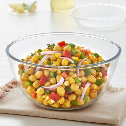 BOROSIL Borosilicate Glass Mixing Bowl 2500 ml or 2.5 L Without Lid