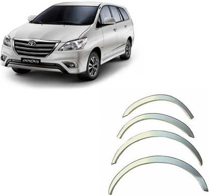 autoxin Stainless Steel Wheel Arch Chrome Fender Lining Trim Moulding 13 Glossy Toyota Innova Side Garnish