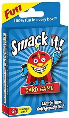 Tickles Smack it Party Fun Card Game For Age 6+, 2 to 7 Players