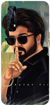 PICHKU Back Cover for REALME 7-RMX2151-VIJAY,MASTER,SOUTH,HERO,ACTOR,STYLISH,TAMIL,TELUGU,INDIAN