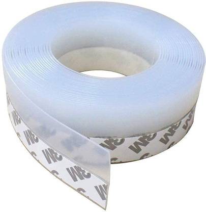 GORMERY Silicone Door Seal Strips, Windproof Door, Self Adhesive Sealing for Window Gaps 3 m Single Sided Tape
