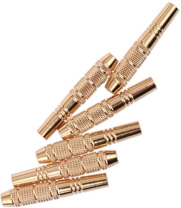 VESENT 6 Pieces 16 Grams Brass Dart Replacements Barrels Set for Soft and Steel Tip Darts Steel Tip Dart