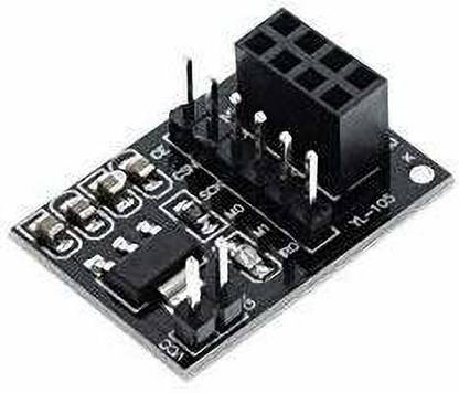 TRUSTECH Wireless Transceive Module 51 Socket Adapter Plate Board 5V to 3.3V 8Pin NRF24L01+nRF2401 Module Socket Electronic Components Electronic Hobby Kit