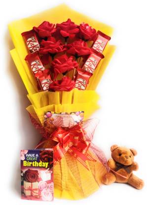FluteRey BIRTHDAY BOUQUET_2 Paper Gift Box