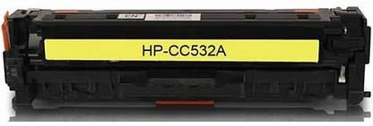 wetech CC532A Compatible Toner Color Print Cartridge for HP Color LaserJet CP2020/CP2025/CP2025n/CP2025dn/CP2025x/CM2320, HP Color LaserJet Pro 300 color M351a/M375nw/Pro 400 color MFP M451dn/M451dw/M451nw/M475dn/M475dw, HP Color LaserJet Pro MFP M476nw/M476dn/M476dw Yellow Ink Cartridge