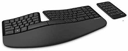 MICROSOFT Sculpt Ergonomic Keyboard for Business (5KV-00001 ) Wireless Standard Multi-device Keyboard