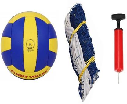 क्लार्क CLK7667 classic volleyball with net combo वॉलीबॉल किट