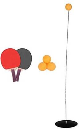 PINDIA Table Tennis Portable Training Equipment Kit with 2 Racket & 4 Ball for Kids Adult & Beginners Table Tennis Kit