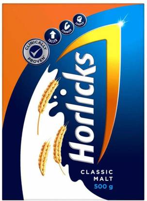 HORLICKS classic malt 500gm refill pack