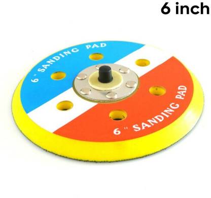 HU CREATIONS 6 Inch Dual Action Random Orbital Sanding Pad 12000RPM Sander Polishing Pad New Glass Polisher