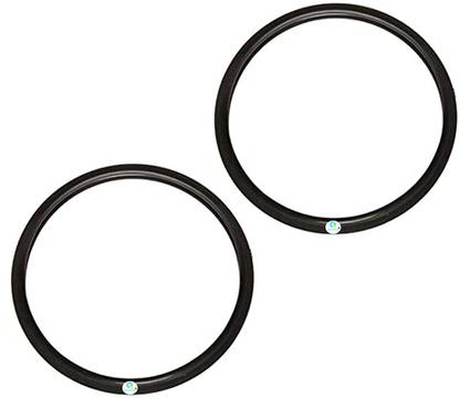 QemiQ Retail ® - Gasket /Sealing Ring for Outer Lid Pressure Cooker's Suitable For -3 to 4 Litre FITS- PRESTIGE DELUX, DELUXE PLUS, DELUXE DURA, DELUXE ALPHA, PREMIER DELUXE, NETRAA. BUTTERFLY, STANDARD PLUS. PIGEON DELUXE, TITANIUM IDEAL COMPO 2 UNIT' 160 mm Pressure Cooker Gasket