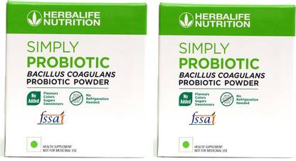 HERBALIFE simply probiotic - 1gms * 30 sachets 2 peice combo Plant-Based Protein
