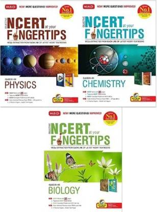 Mtg Objective Ncert At Your Fingertips 3-Book Combo-Set (Biology + Physics + Chemistry ) (2020-2021) (Paperback, MTG EXPEART TEAM) (Paperback, MTG)