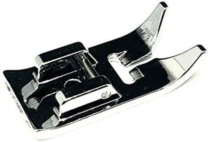 ZENITH Zig Zag Foot Pressure Foot Snap on Type for Automatic Electric Low Shank Sewing Machines Suitable for Usha Janome Brother Singer etc Steel Finish (Zig Zag Foot) Pressure Feet for Singer Brother Usha with Low Shank