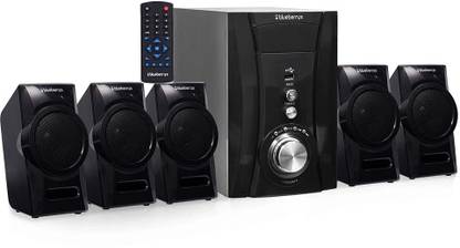 BlueBerry's 5.1 42 Watt Multimedia Home Theatre Speaker System Ultra Sound with USB/FM/Bluetooth Connectivity Made in India(Black) 42 W Bluetooth Home Theatre
