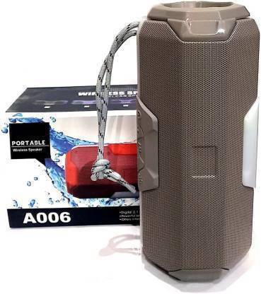 blutap A006 Portable Bluetooth Speaker - Deep Bass Powerful 2500 mAh Battery 10 W Bluetooth Party Speaker