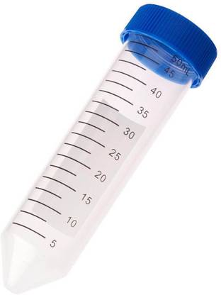 KUMAR 50 ml Rimmed Polypropylene Test Tube