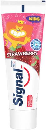 Signal Strawberry Kids Active Fluoride Toothpaste-75ml Toothpaste