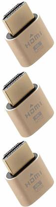 SINGING NOISE HDMI 4K Dummy Plug, High Resolution Headless Virtual Monitor Display High Resolution Headless Virtual Monitor Display Adapter HDMI Connector
