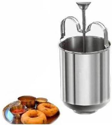 MAHADEV ENTERPRISE Stainless Steel Hygienic Meduwada Maker vada maker (Silver) Vada Maker